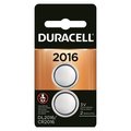 Duracell DURA2PK 3V 2016 Battery 66385